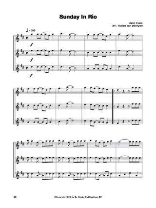 Top Hits Trio Volume 1 - Partition - Saxophone